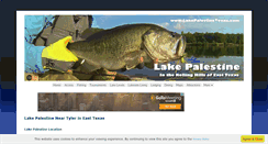 Desktop Screenshot of lakepalestinetexas.com